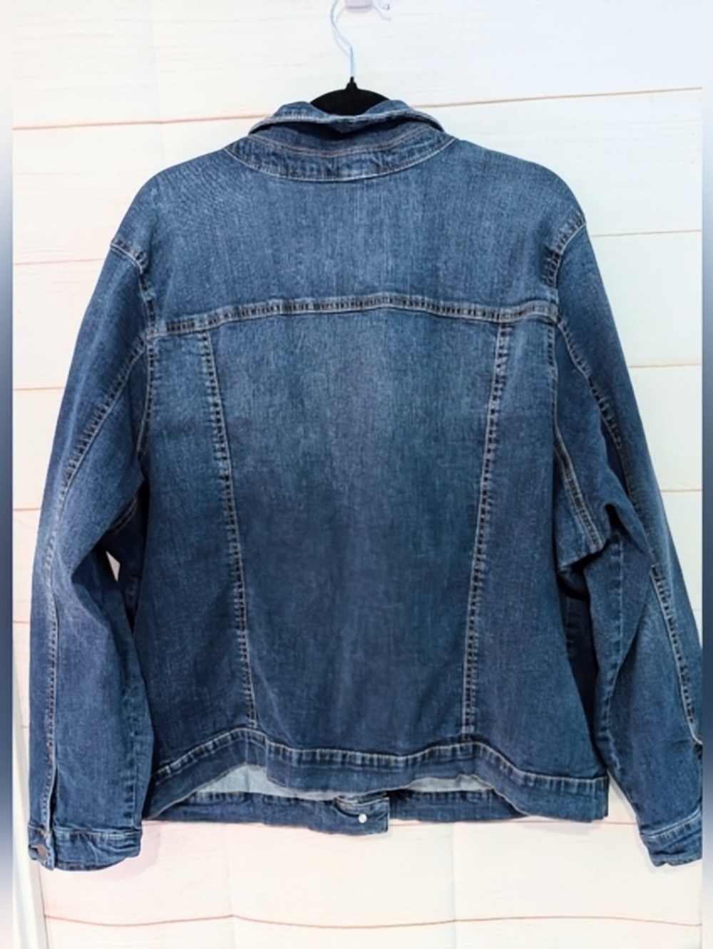 Warehouse One Plus Size Denim Jacket  Size 3X - Picture 3 of 7